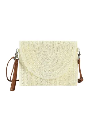 27 Straw Crossbody Bag