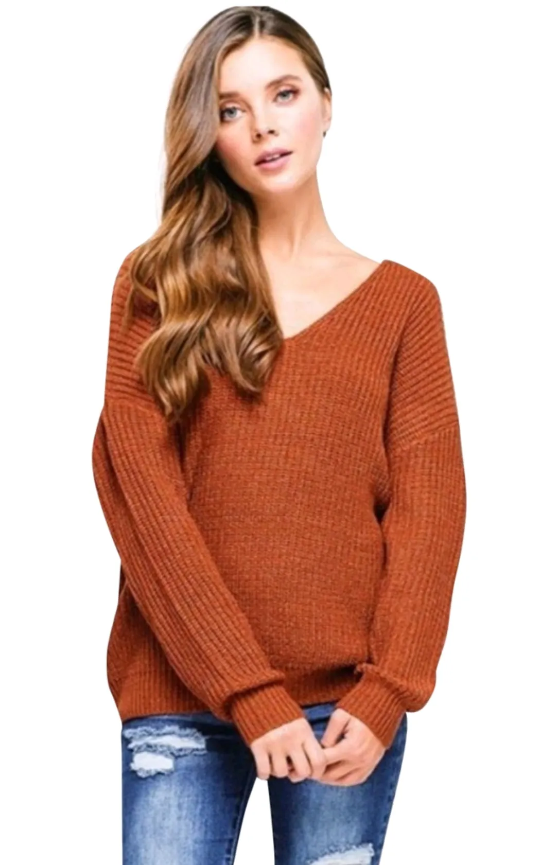 A Twist In Time Sweater