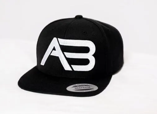 A&B (Black - Blackwidow) NOW 3D Stitch Snapback Cap