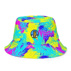 Abstract Pineapple Reversible Bucket Hat