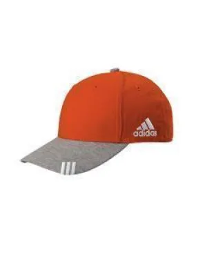 adidas Golf Collegiate Heather Front-Hit Cap A625 COL ORNG/ GRY HT