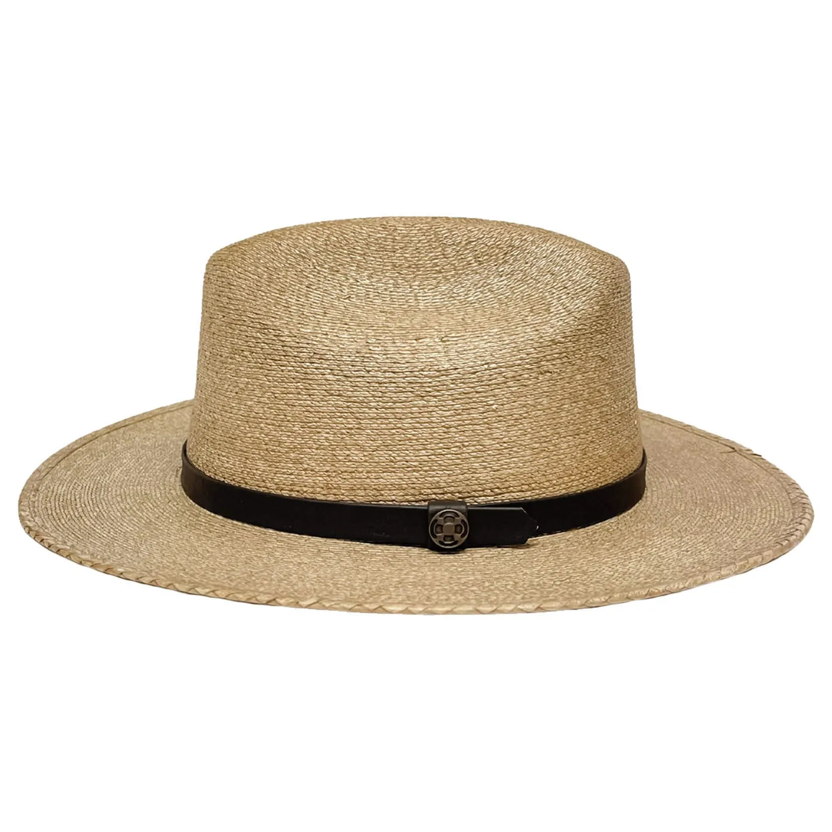 American Hat Makers Amarillo - Men's Palm Open Road Straw Hat