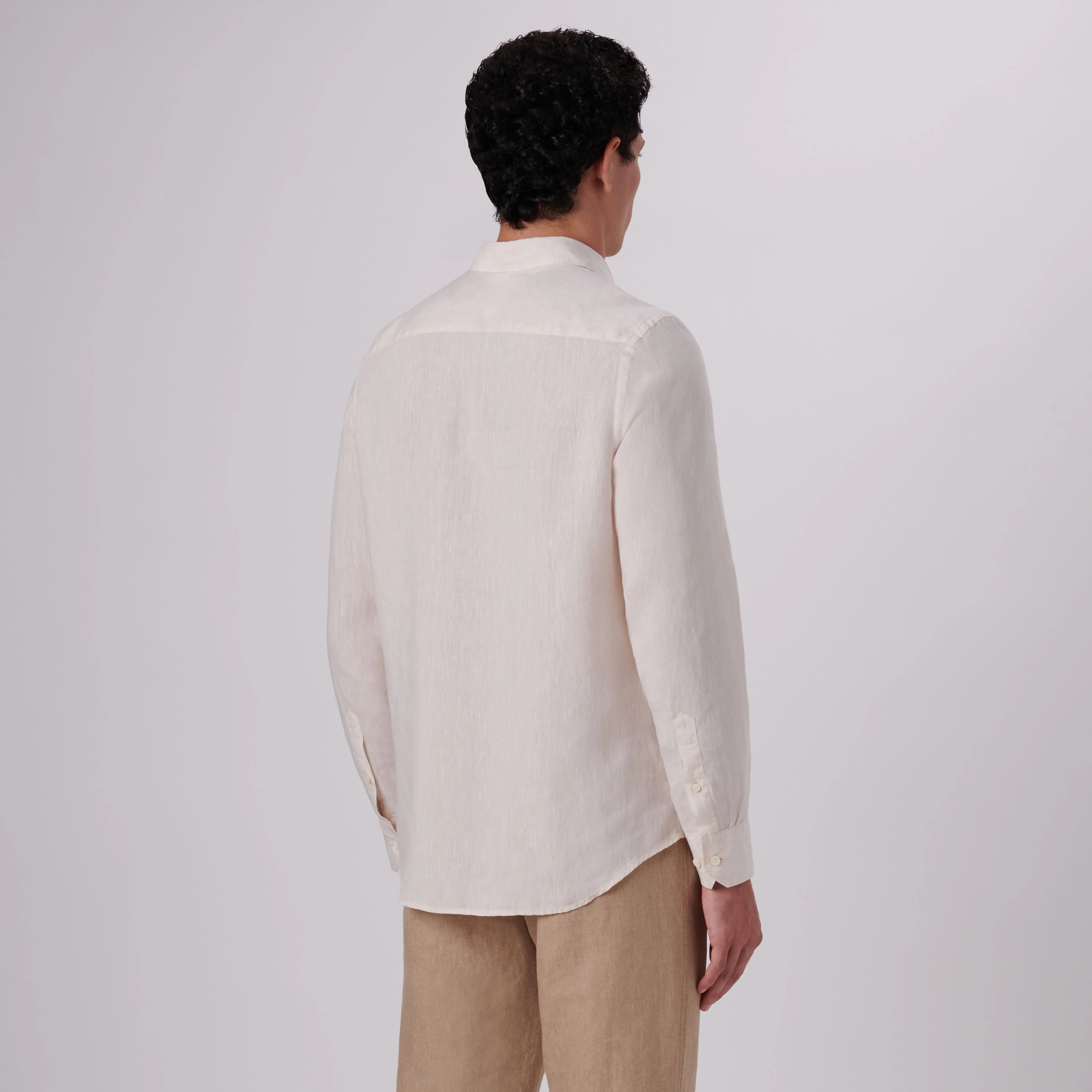 Axel Solid Linen Shirt