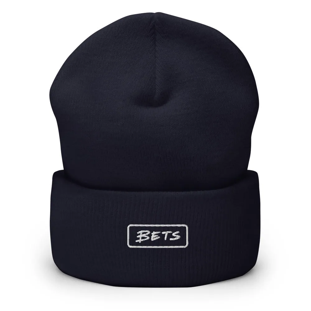 Bets Cuffed Beanie