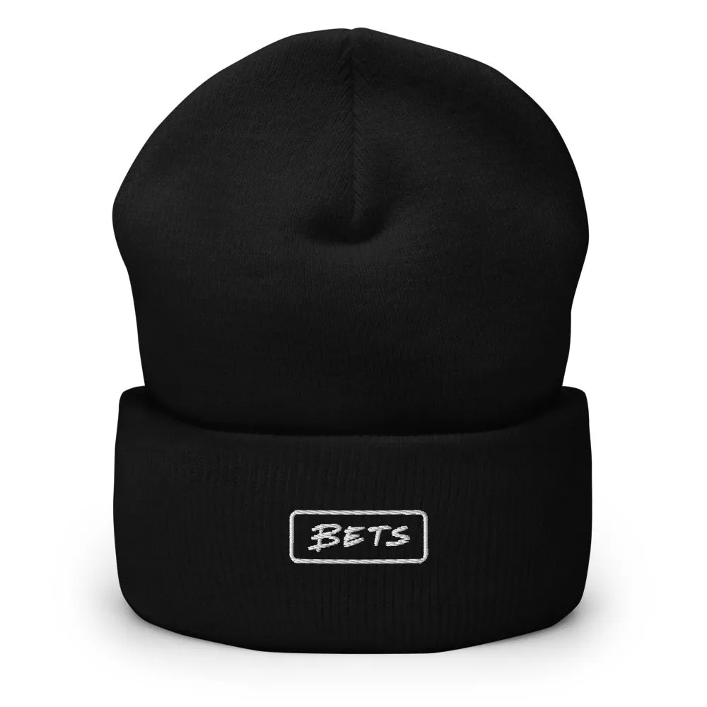 Bets Cuffed Beanie