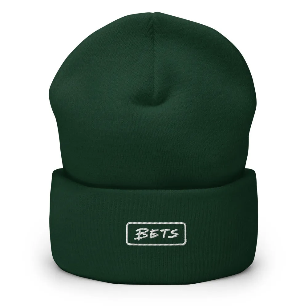 Bets Cuffed Beanie