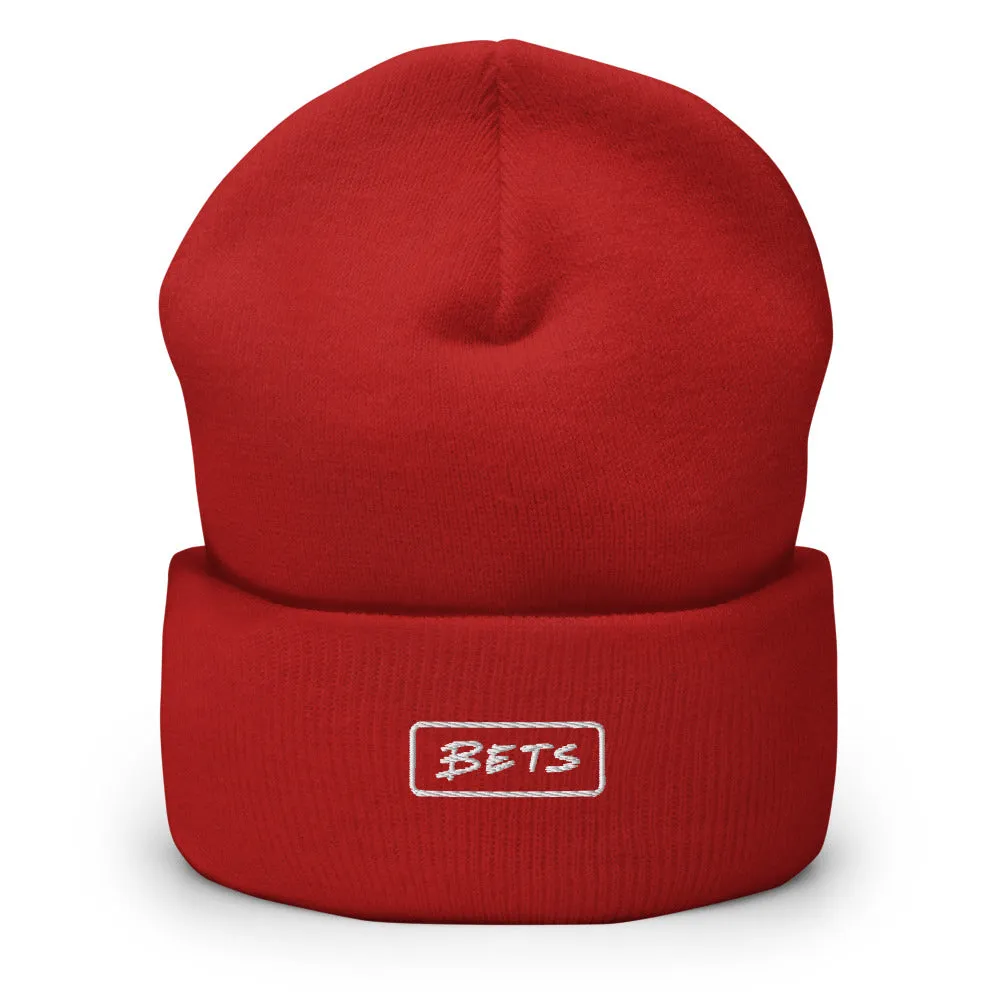 Bets Cuffed Beanie
