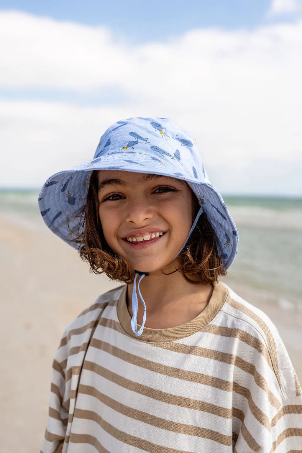 Blast Off Wide Brim Bucket Hat