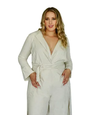 Blazer Top - Linen