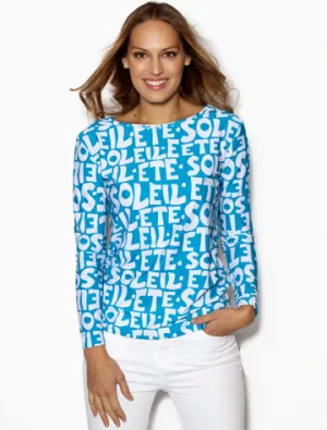 Boat Neck UV Top