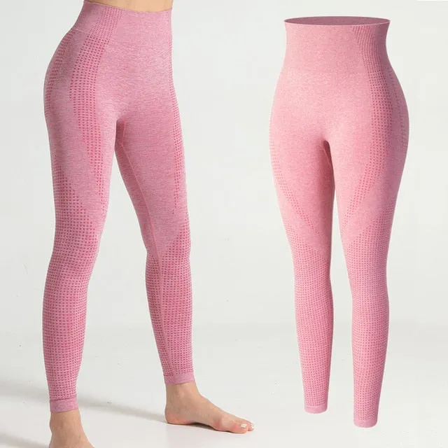 Breathable Bounce Leggings - Wine Red