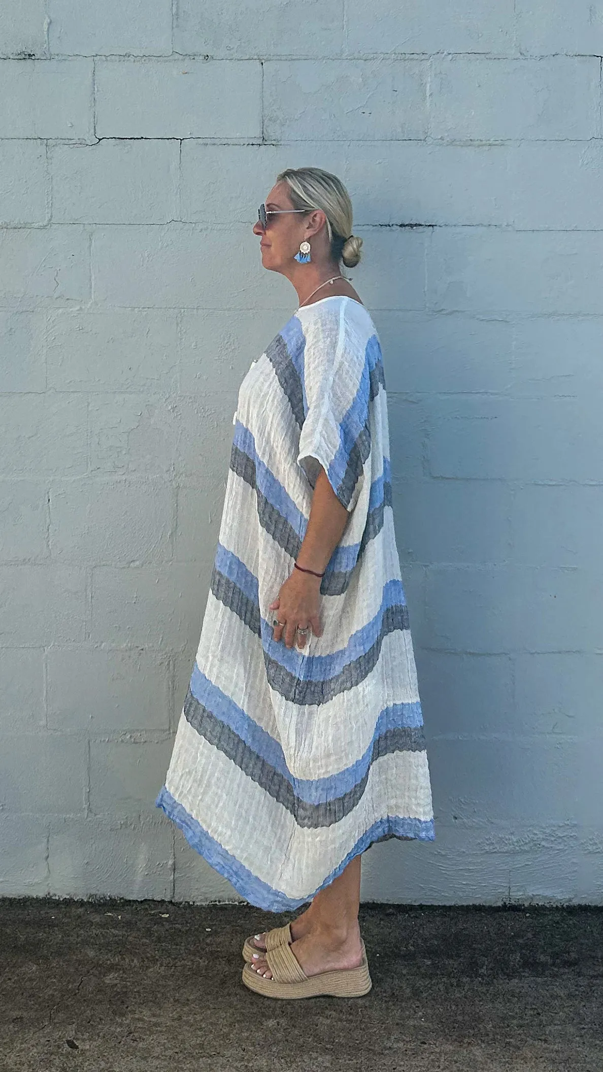 Brinley Dress in Navy