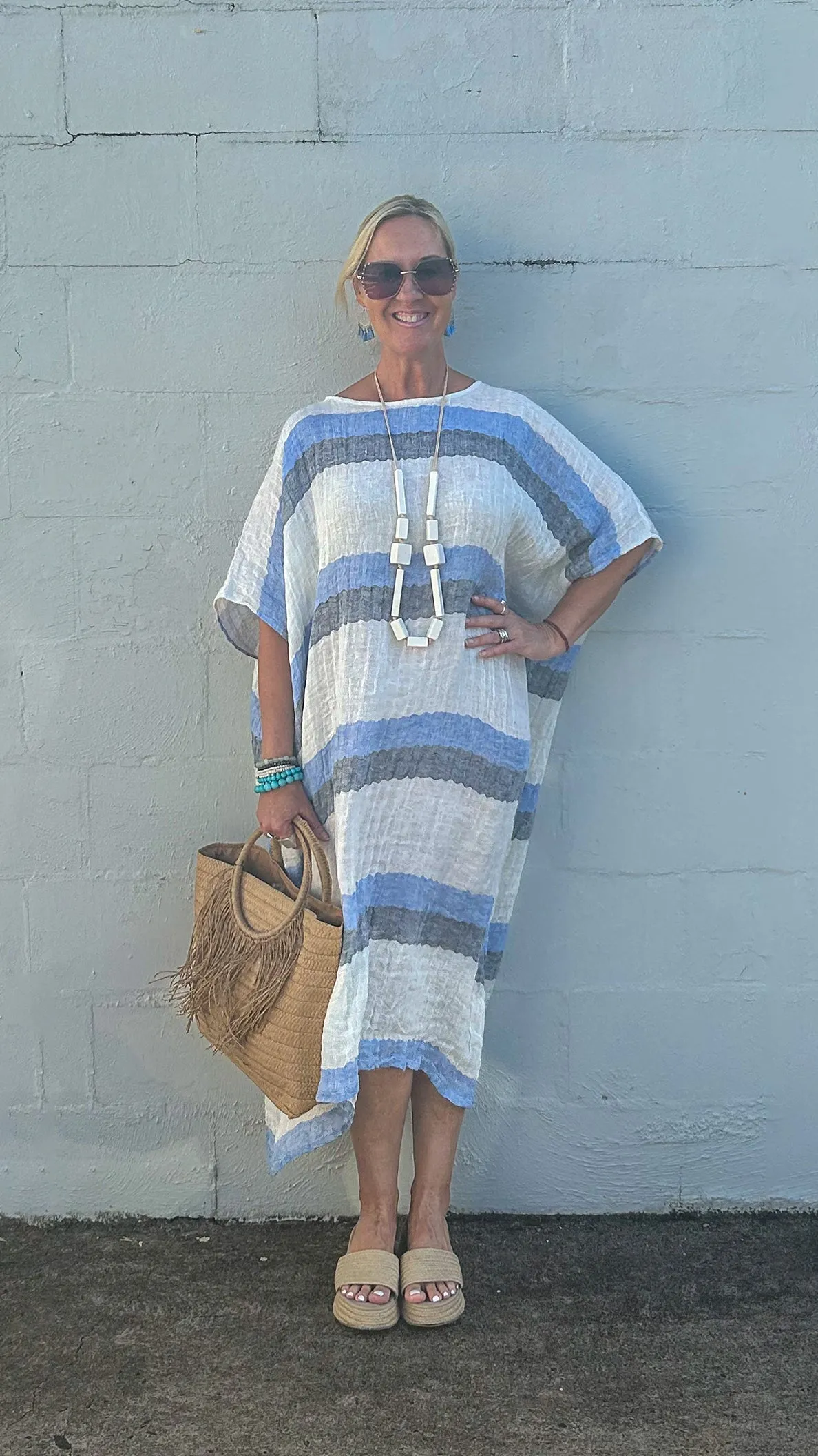 Brinley Dress in Navy