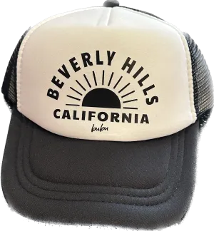 Bubu- Black Beverly Hills Trucker Hat