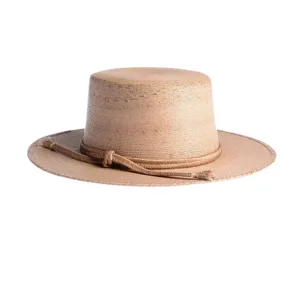 Carmen Cordobes Palm Leaf Natural Hat
