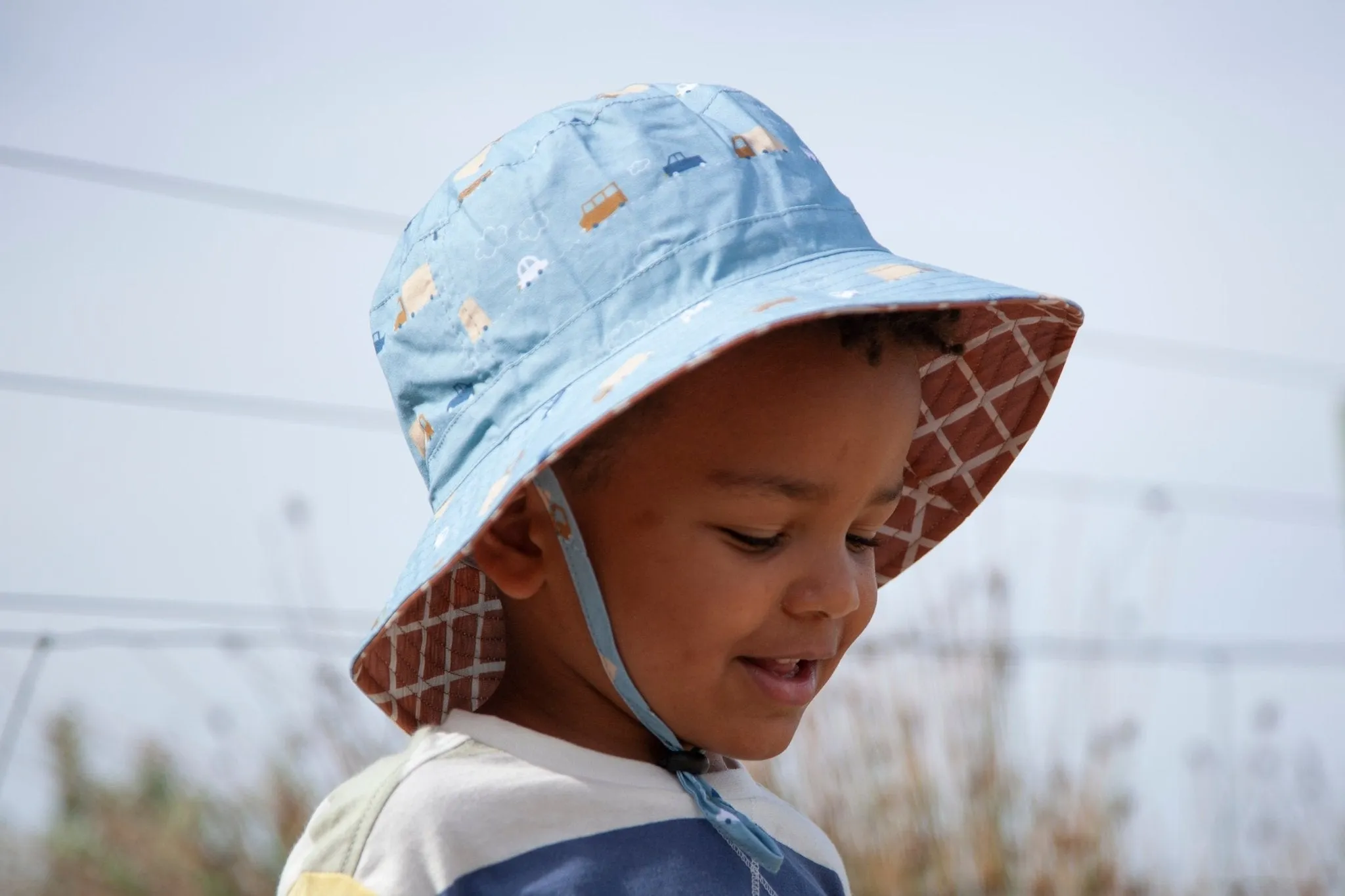 Cars Wide Brim Bucket Hat
