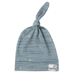 Copper Pearl Starlight Top Knot Hat