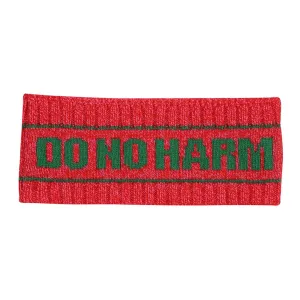 Do No Harm Take No Shit Headband in Cerise