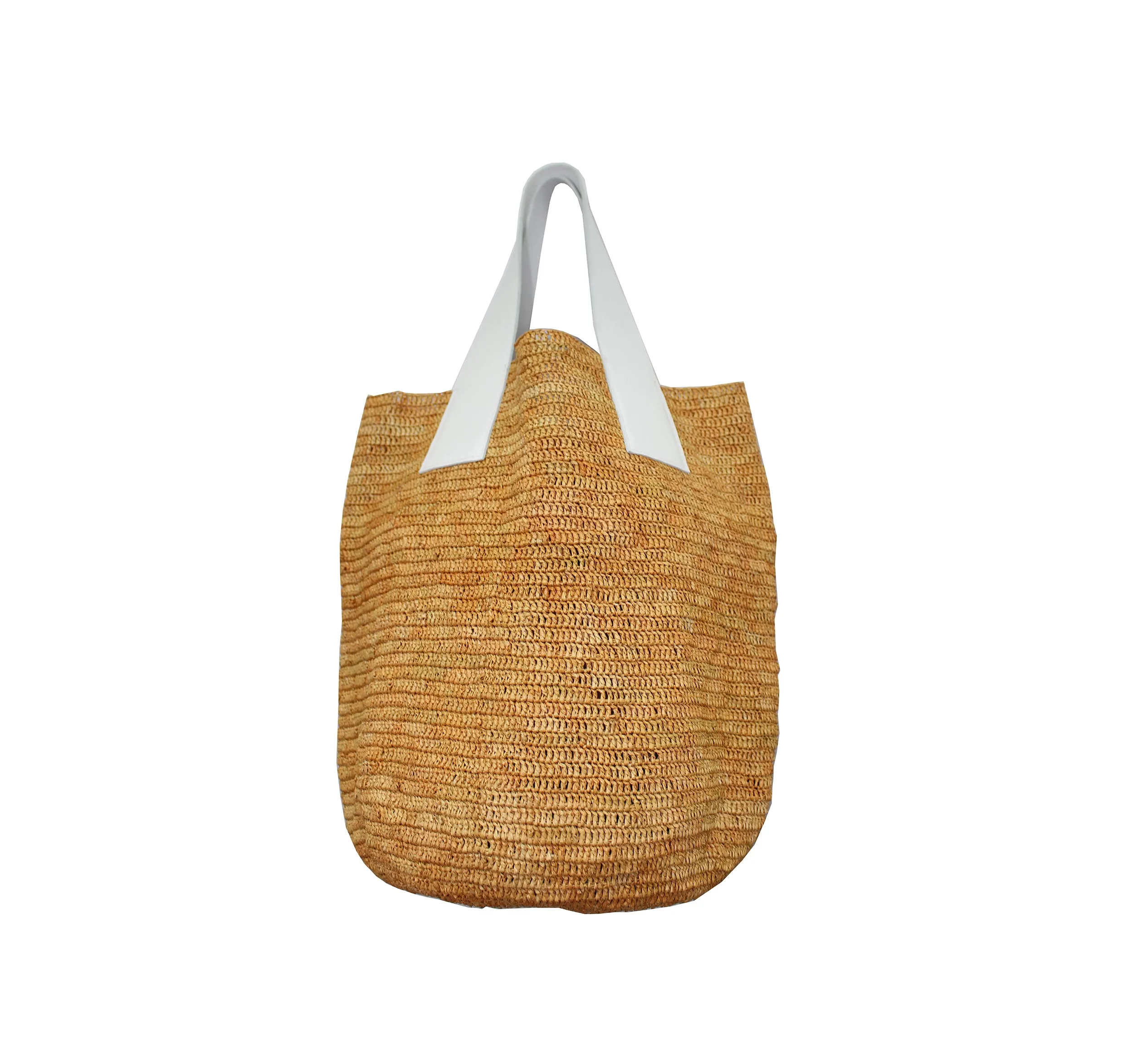 “El viajero” Soft And Flexible Woven Straw Bag