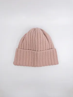 Essential Beanie | Heather Blush | One Size (Kids & Adults)