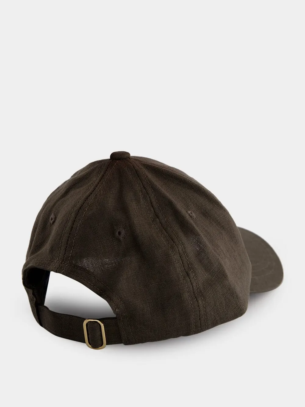 Fernando Linen Cap in Seawood