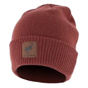 Ford Bronco Leather Patch Knit Hat