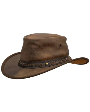 Iron Bark Leather Hat
