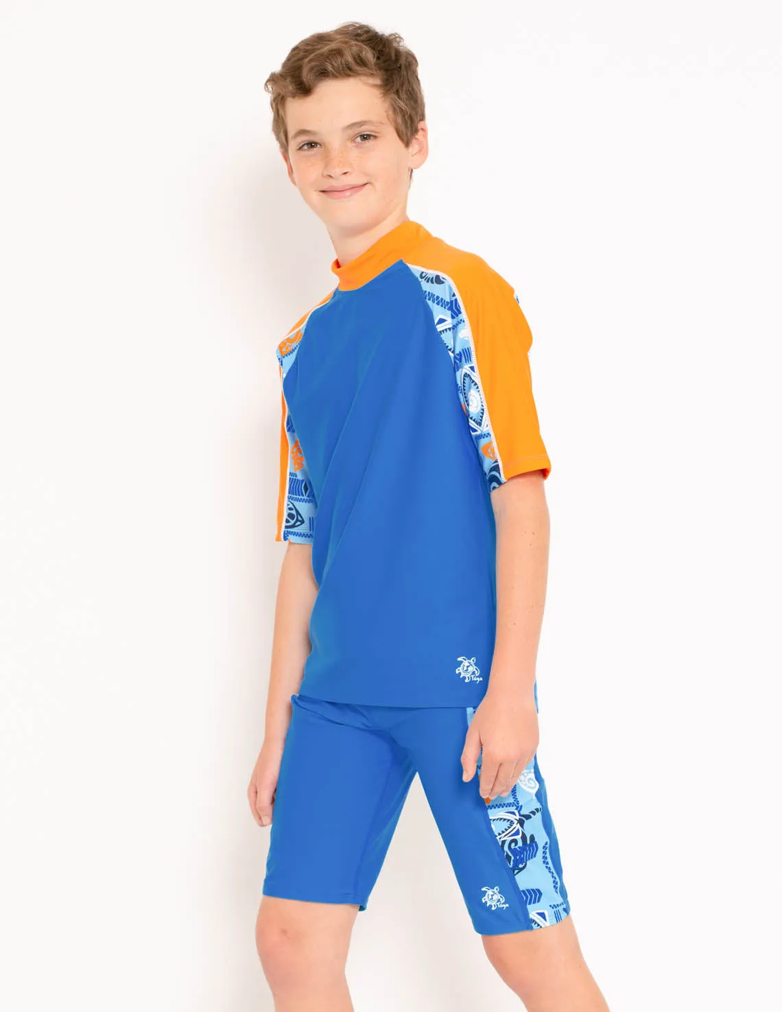 Jammer Swim Short - Lagoon/Navy