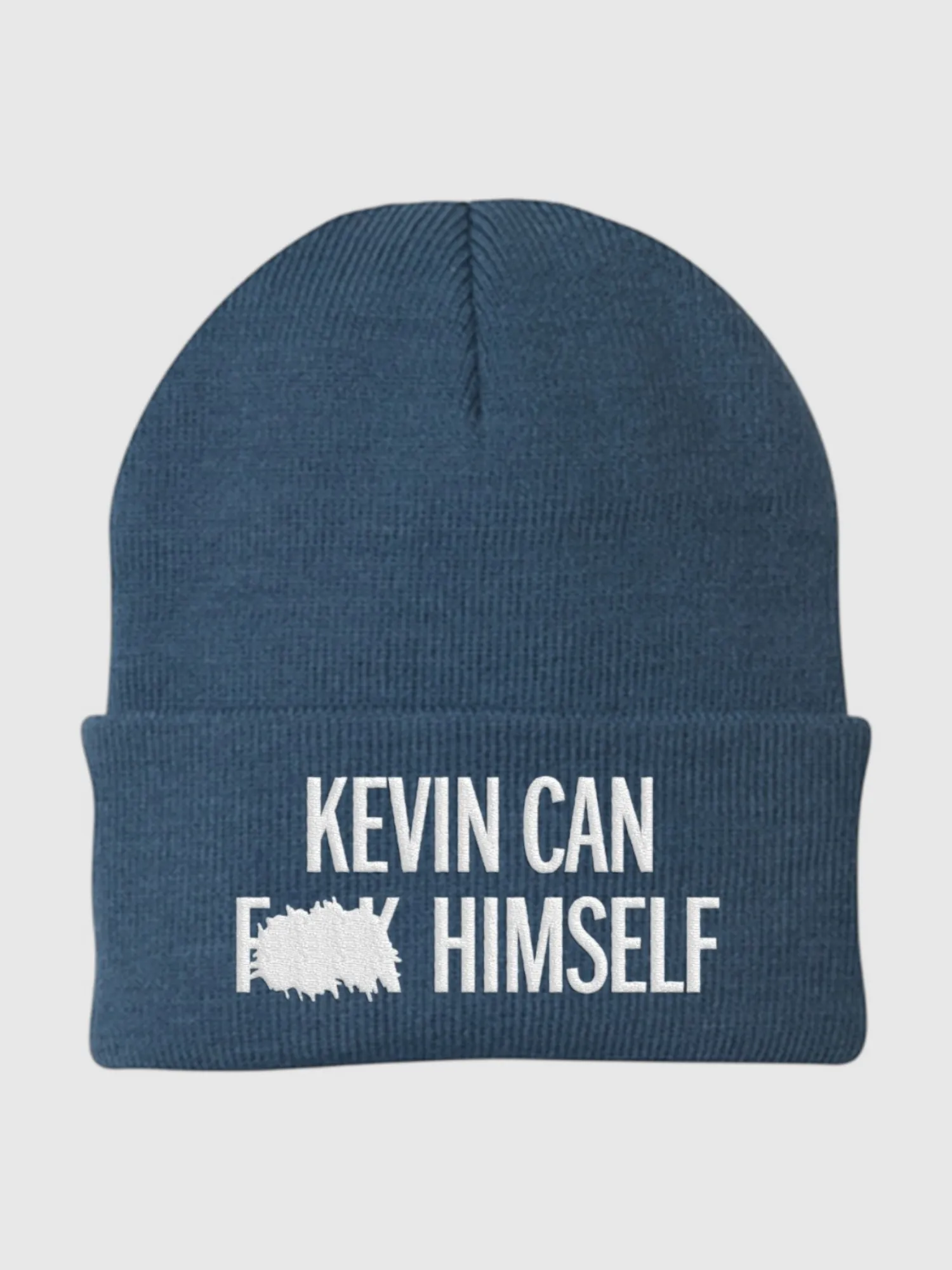 Kevin Can F**k Himself Logo Embroidered Beanie