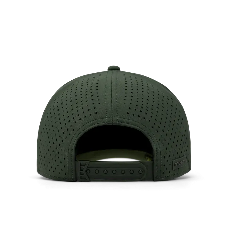 Kombu Green Hydro Odyssey Stacked Baseball Cap