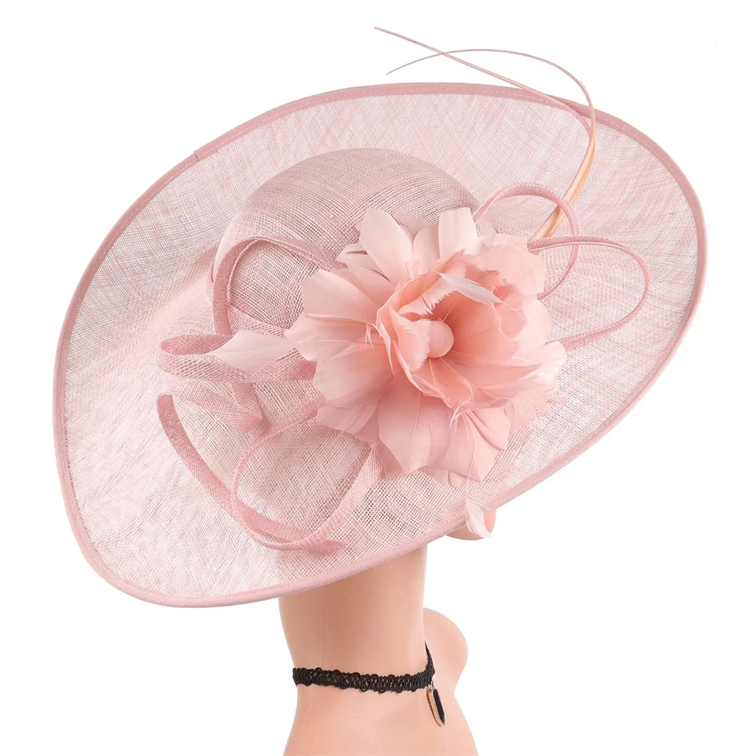 Ladies Church Hats: Elegant Bowknot Church Hat