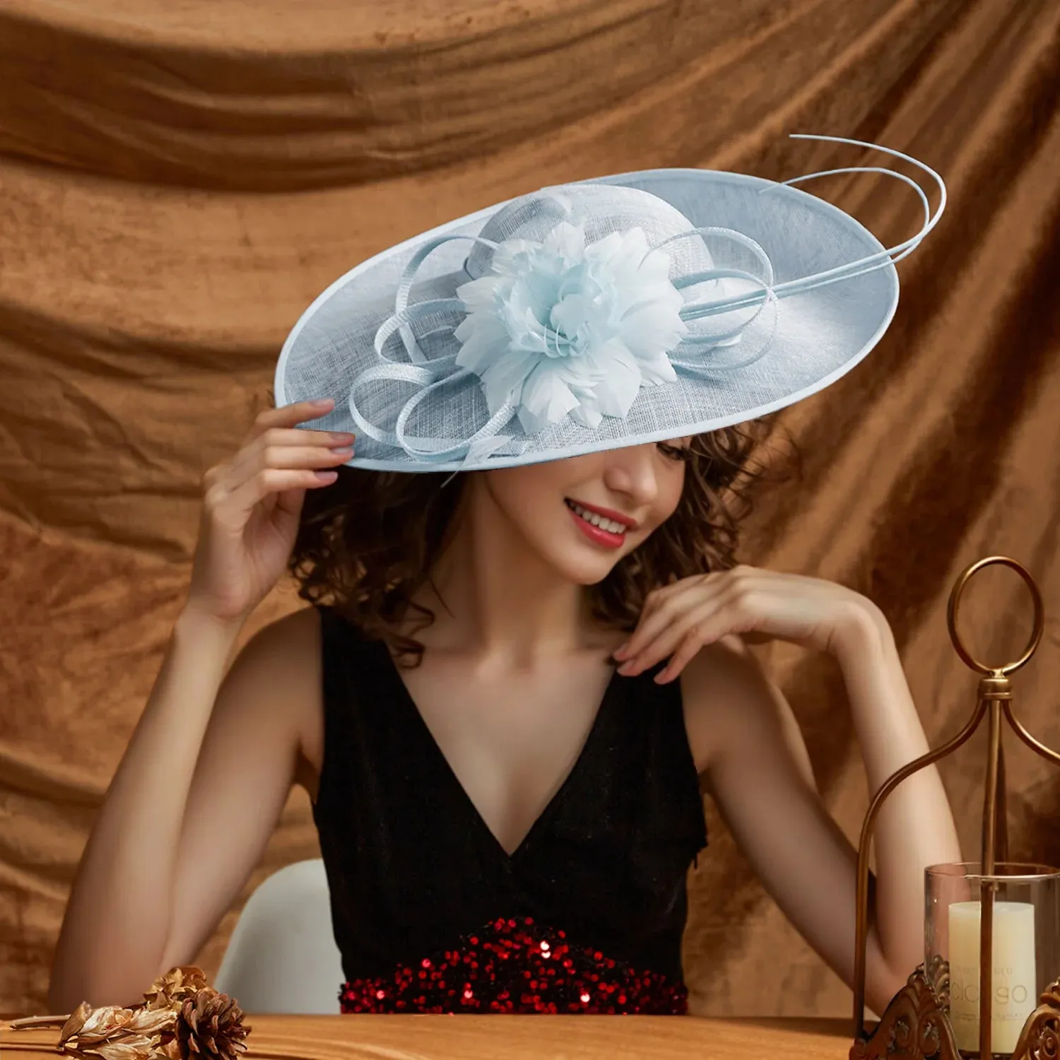 Ladies Church Hats: Elegant Bowknot Church Hat
