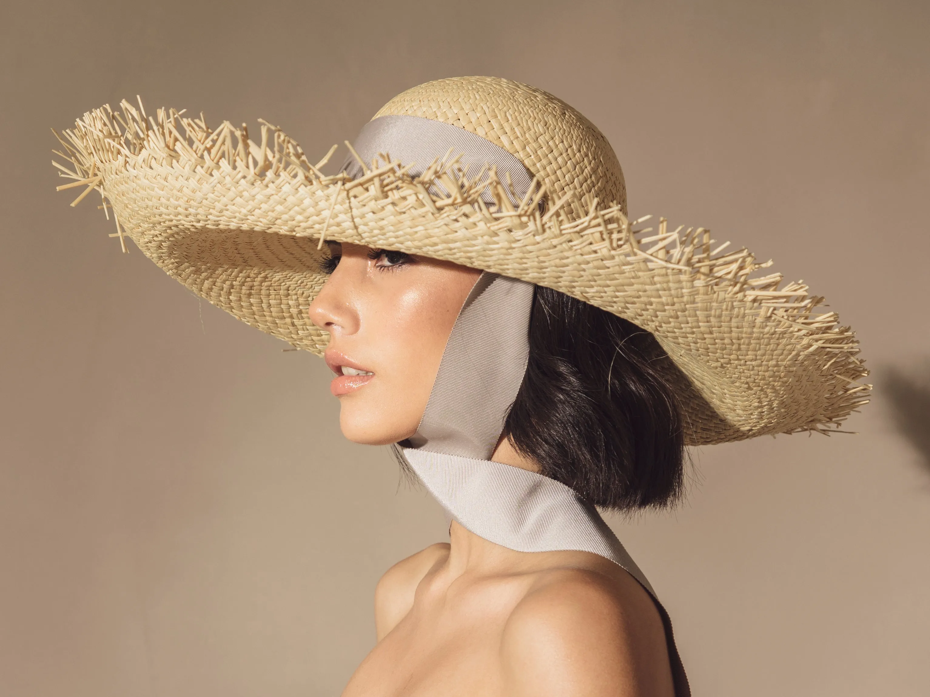 Lady Ibiza Frayed With Adjustable Ribbon