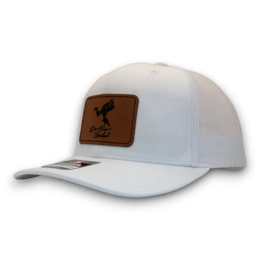 Leather Woodie Patch Hat