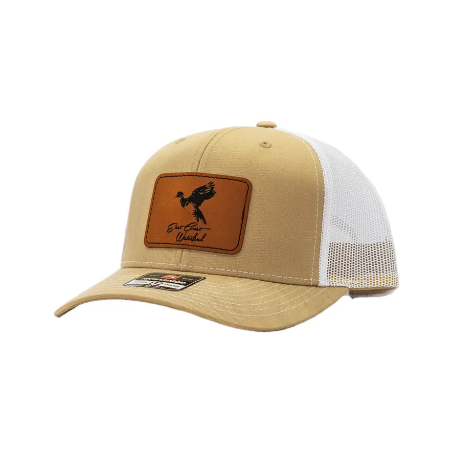 Leather Woodie Patch Hat