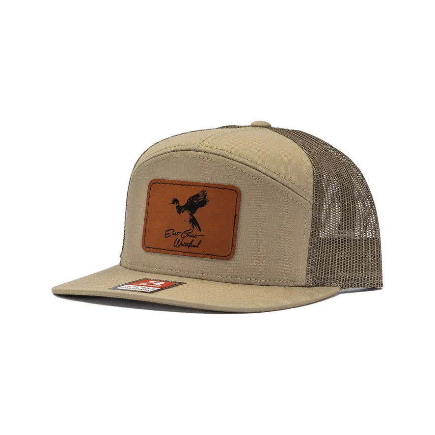 Leather Woodie Patch Hat
