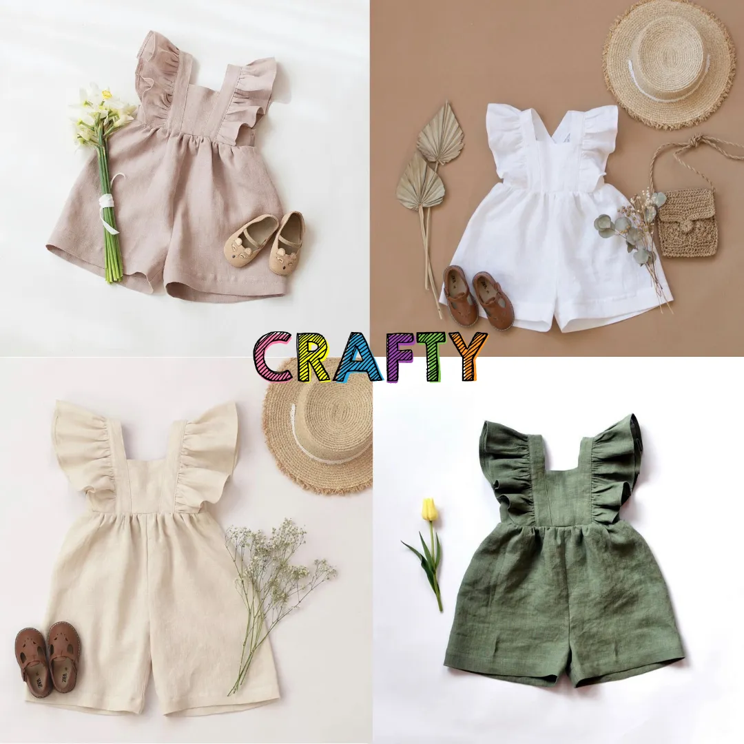 Linen Jumpsuit  - Clay