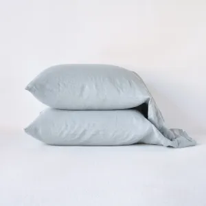 Linen Pillowcase - Mineral - King