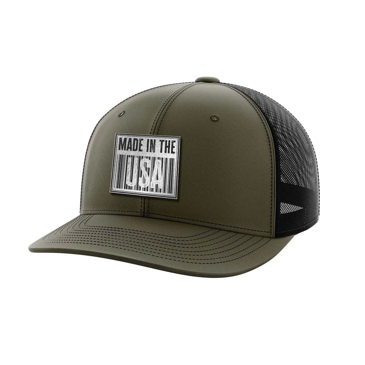 Made In The USA Black Patch Hat