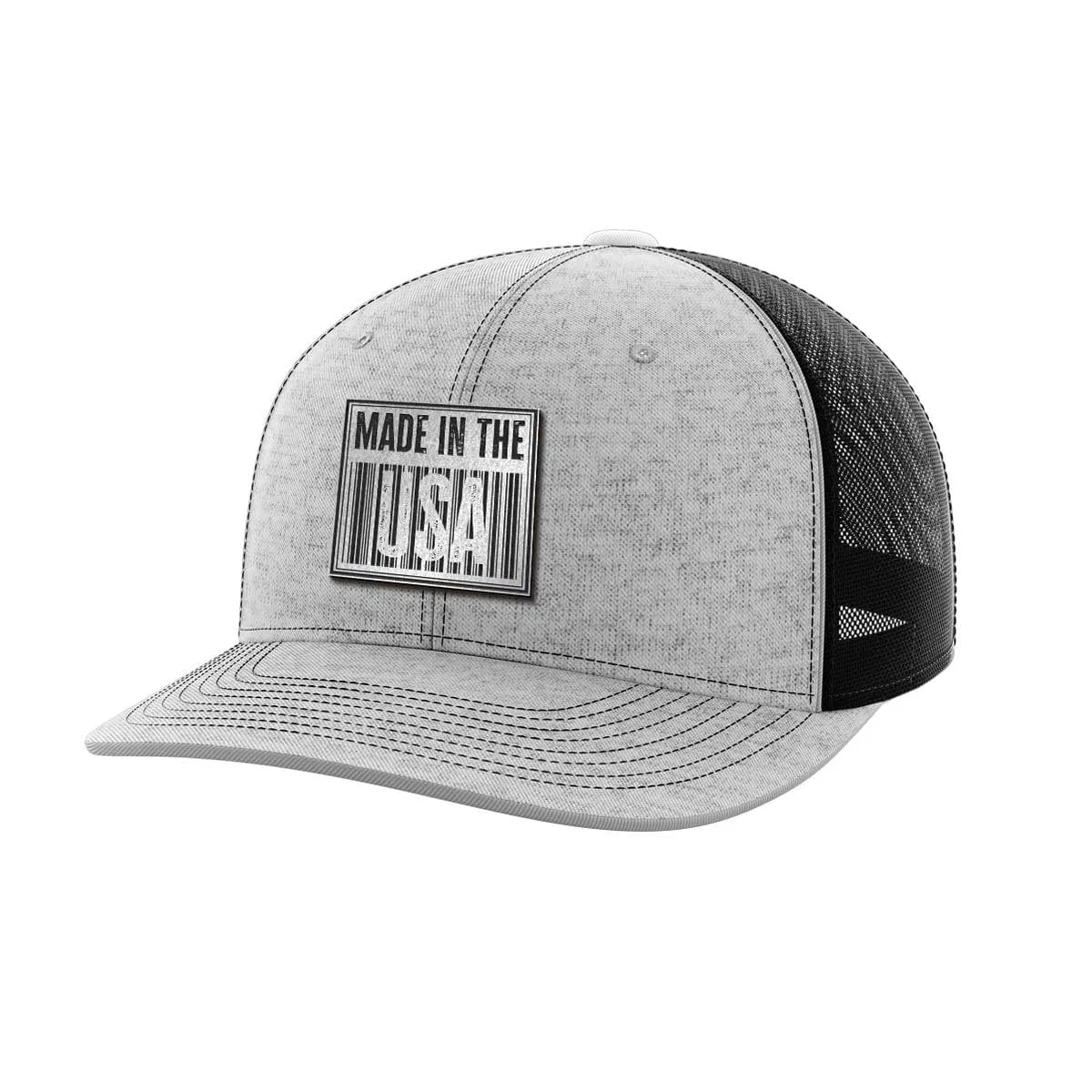 Made In The USA Black Patch Hat