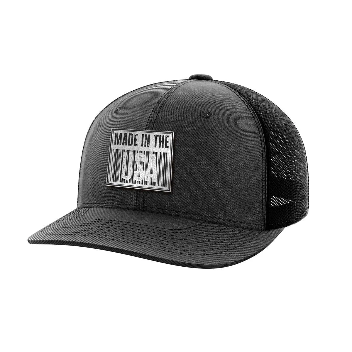 Made In The USA Black Patch Hat