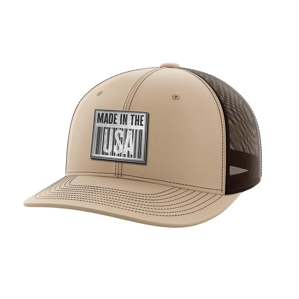 Made In The USA Black Patch Hat