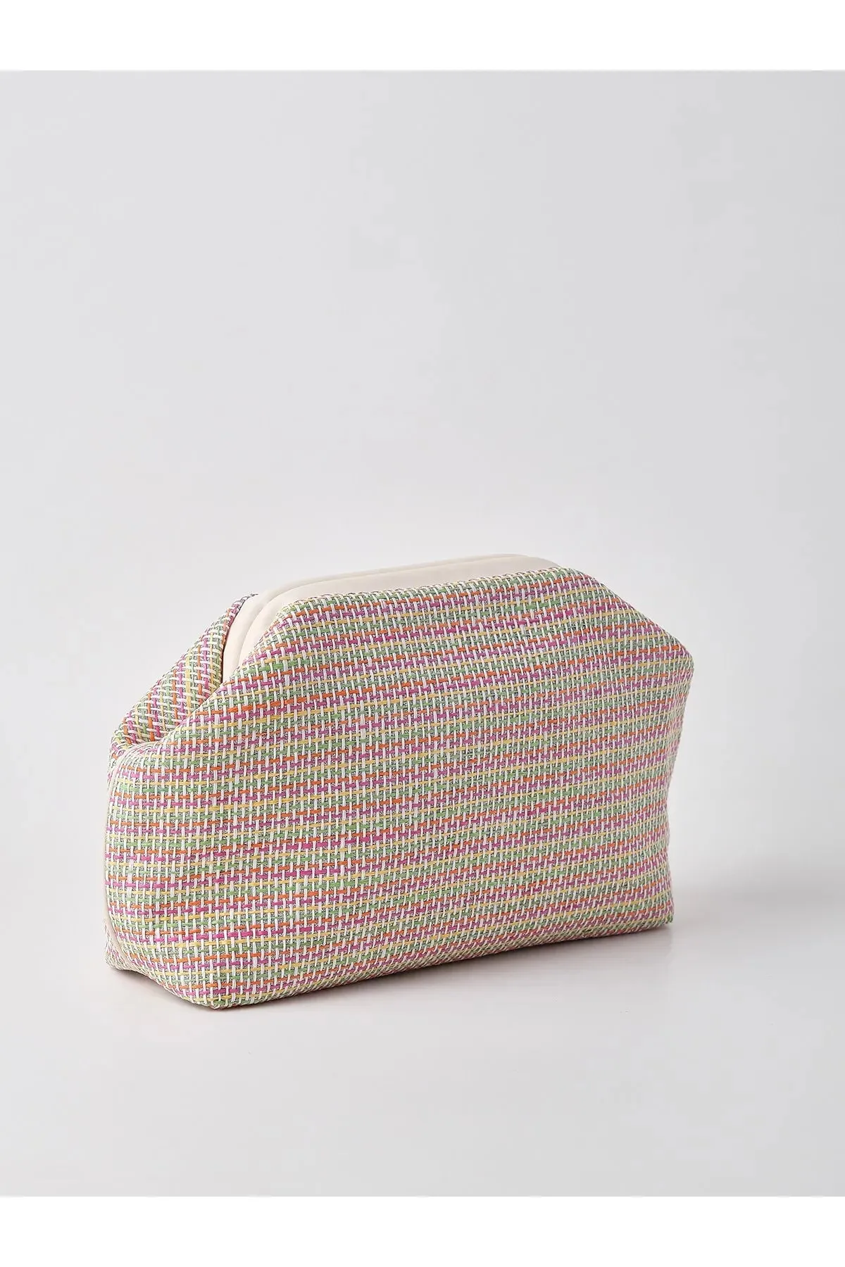 Mixed Jute Straw Bag