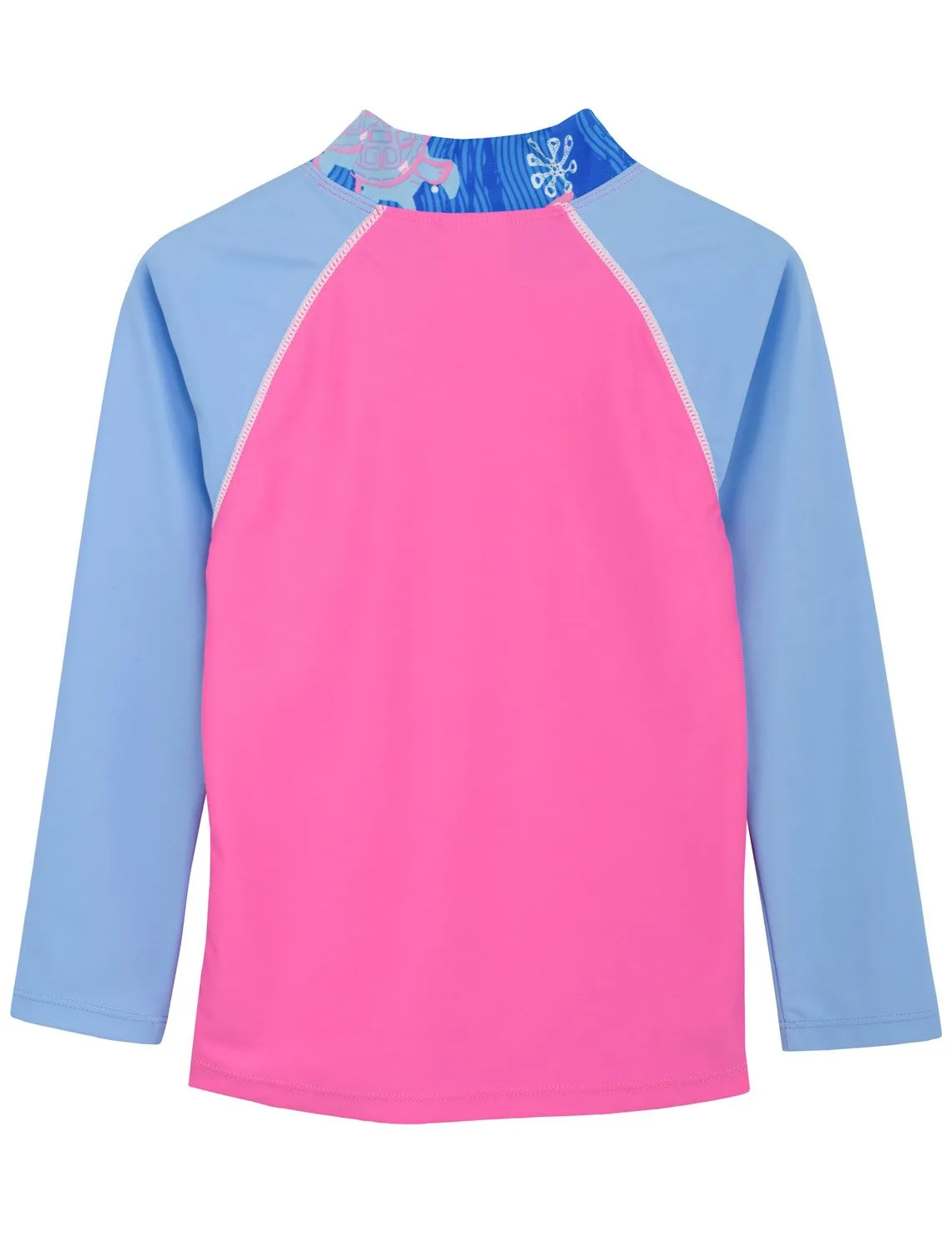 Offshore Long Sleeve Rash Guard - Pink Wave
