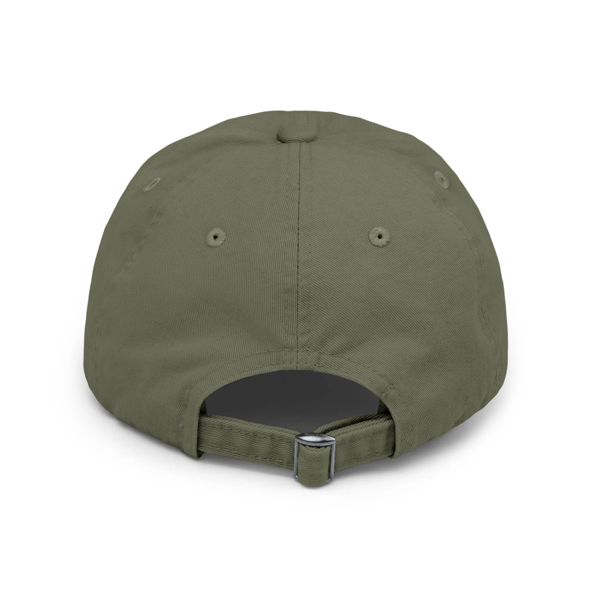 Olive GBOS Logo Unisex Distressed Cap