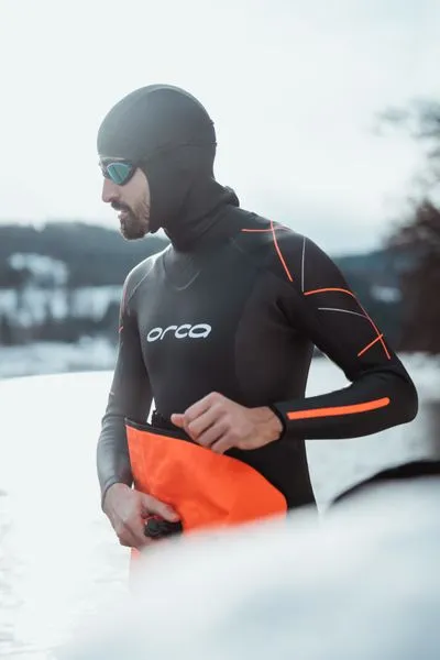 Orca Thermal Head Cover (Hood) Black/Silver