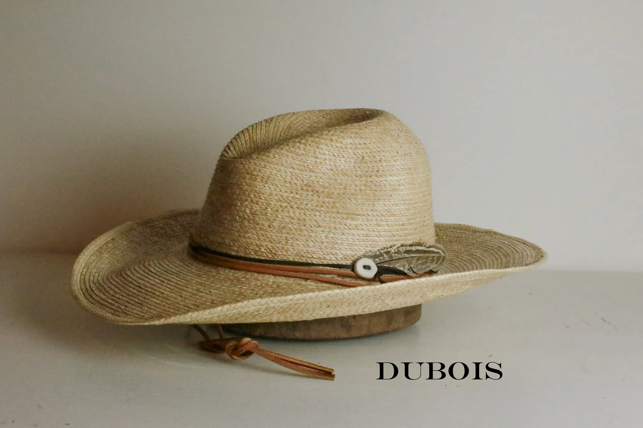 Palm Leaf Hat - Oak