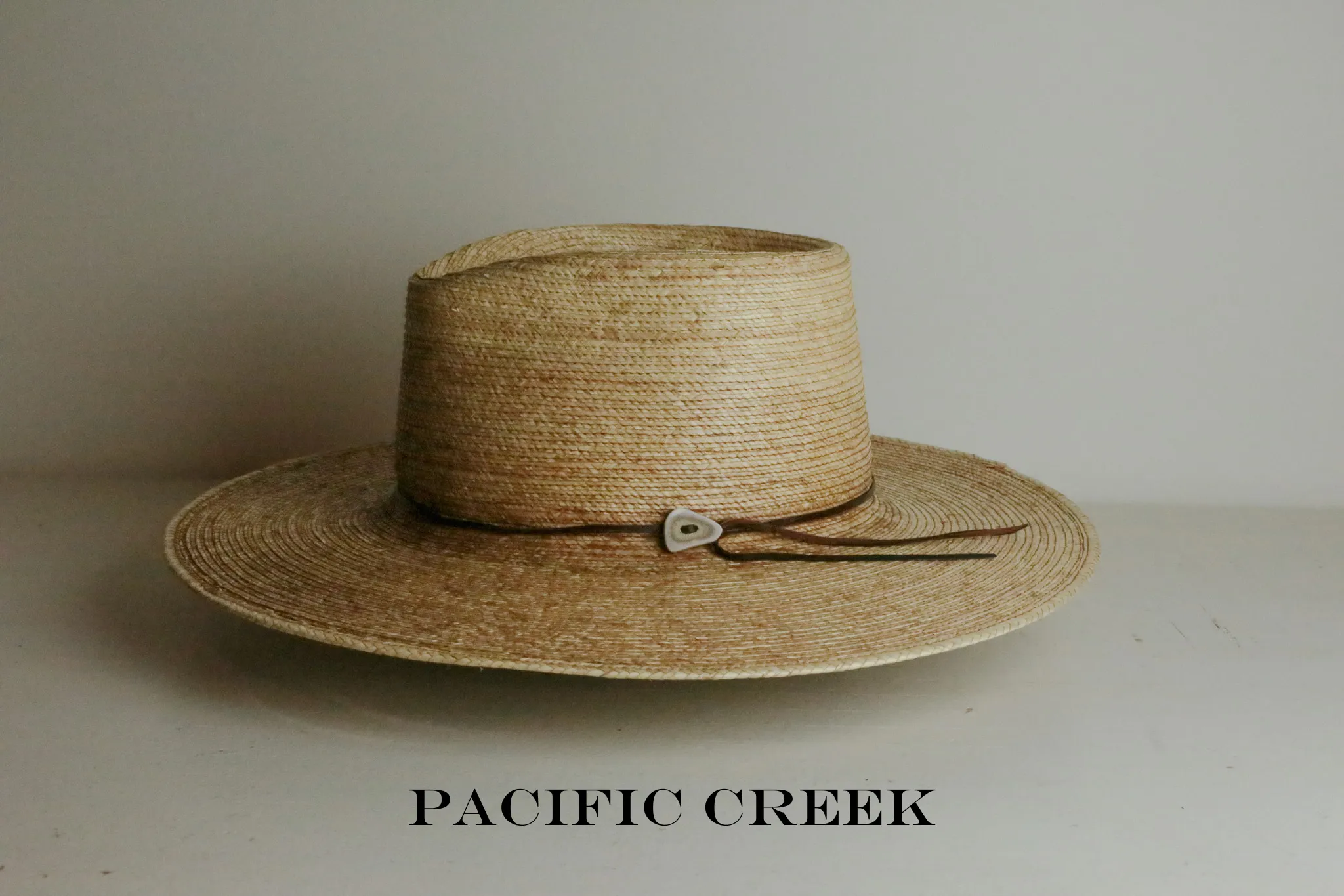 Palm Leaf Hat - Oak