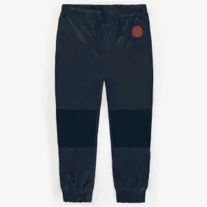Pantalon de nylon marine, enfant || Navy nylon pants, child