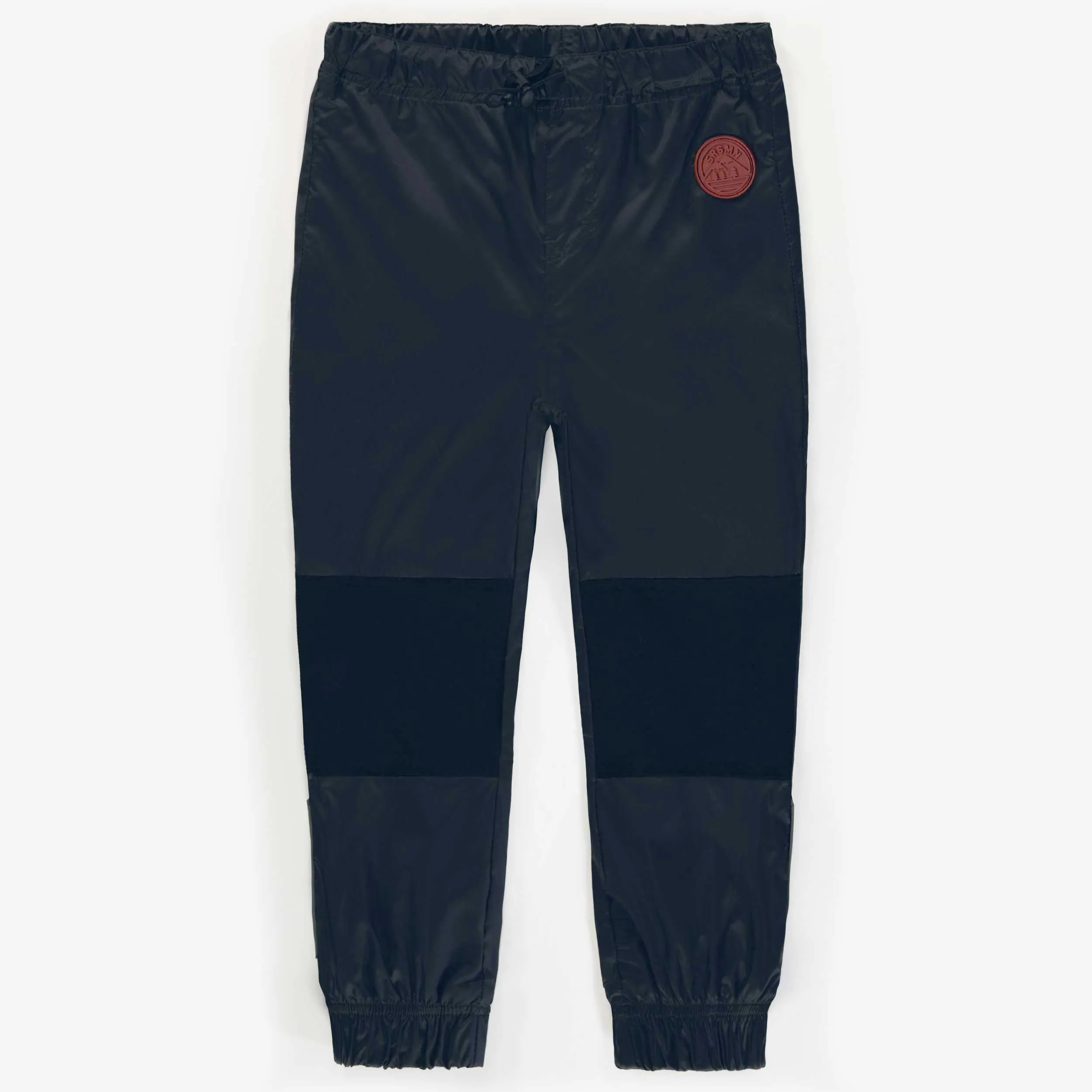 Pantalon de nylon marine, enfant || Navy nylon pants, child